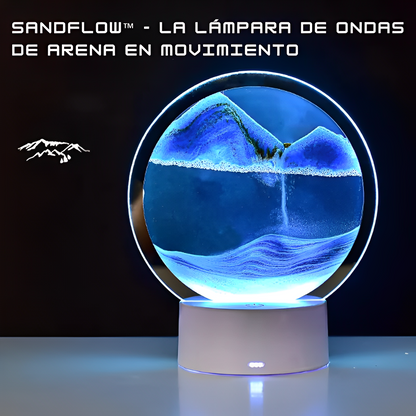 SandFlow™ - La Lámpara De Ondas De Arena En Movimiento